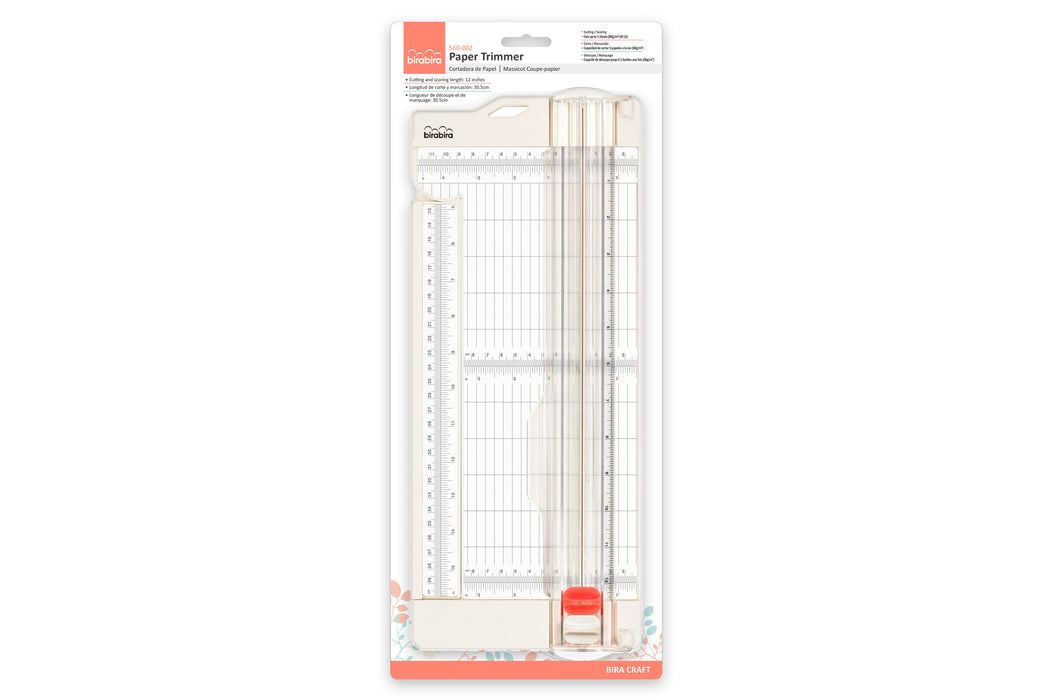 Bira Craft Paper Trimmer and Scorer with Swing-out Arm, 12 x 4.5