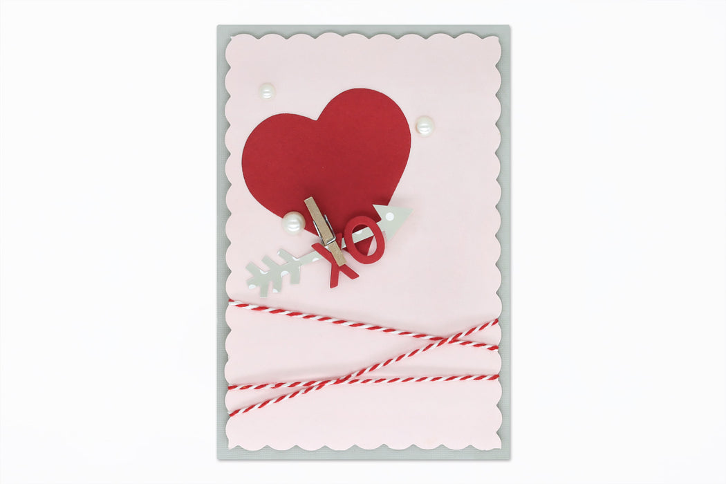 3.5 inch Heart 7 Lever Action Craft Punch,Valentine's Punch for Paper —  Bira Craft